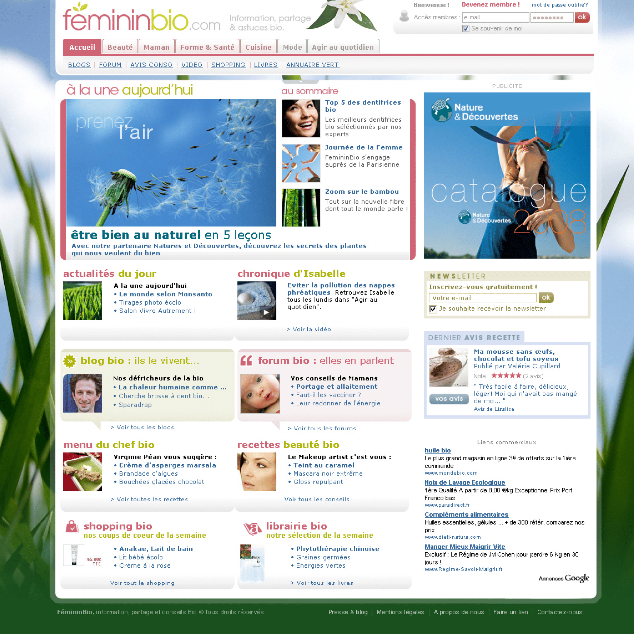 femininbio.com - home 2